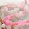 12 Pack: Pink Ombre Glass Round Beads by Bead Landing™